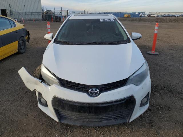 2T1BURHE0GC710145 - 2016 TOYOTA COROLLA L WHITE photo 5