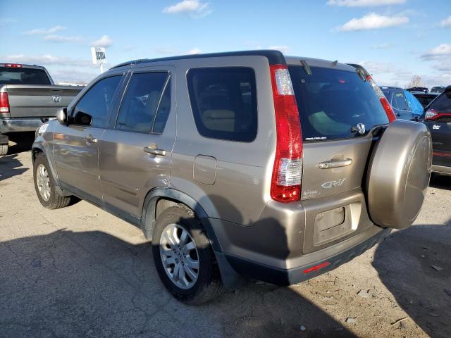 JHLRD78996C006042 - 2006 HONDA CR-V SE TAN photo 2