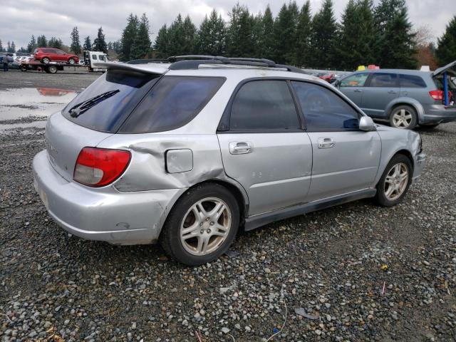 JF1GG29683G811396 - 2003 SUBARU IMPREZA WRX SILVER photo 3