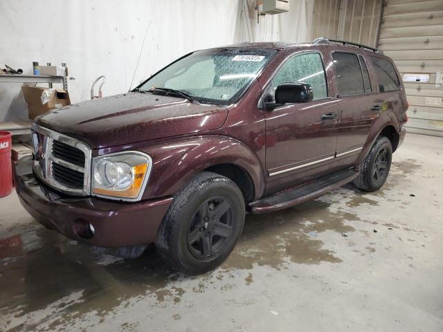 1D4HB58D84F156083 - 2004 DODGE DURANGO LIMITED MAROON photo 1