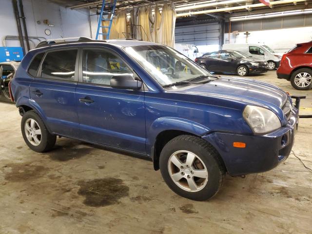 KM8JM12B38U858706 - 2008 HYUNDAI TUCSON GLS BLUE photo 4