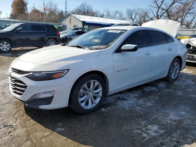 1G1ZD5ST3KF143565 - 2019 CHEVROLET MALIBU LT WHITE photo 1