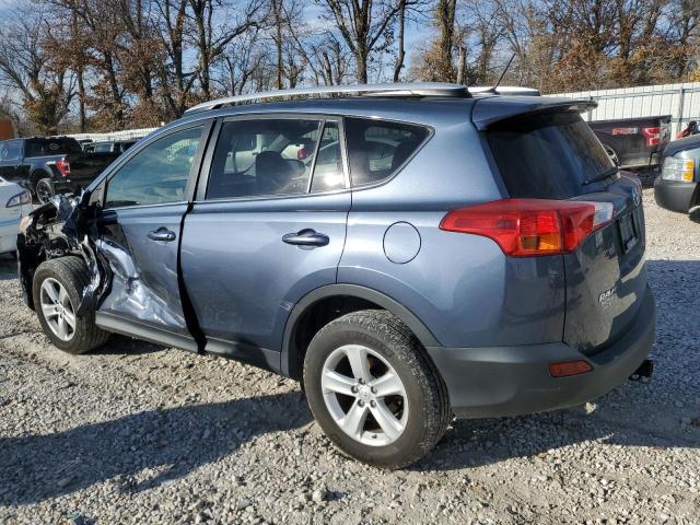 JTMRFREV4ED088369 - 2014 TOYOTA RAV4 XLE GRAY photo 2