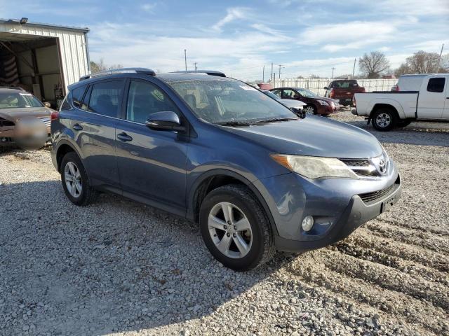 JTMRFREV4ED088369 - 2014 TOYOTA RAV4 XLE GRAY photo 4