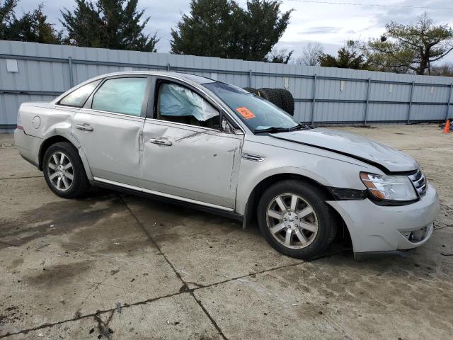 1FAHP24W88G143974 - 2008 FORD TAURUS SEL SILVER photo 4