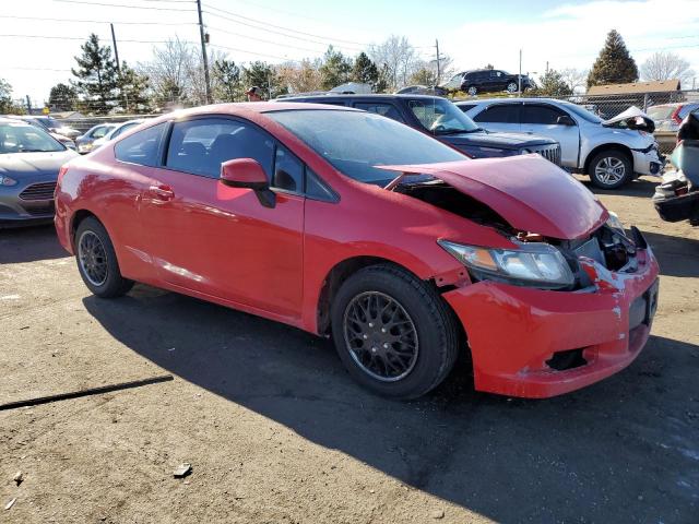 2HGFG3B52DH516184 - 2013 HONDA CIVIC LX RED photo 4