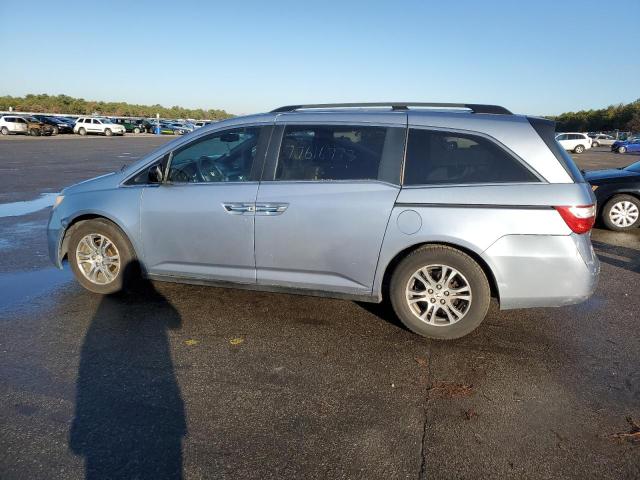 5FNRL5H69CB057209 - 2012 HONDA ODYSSEY EXL SILVER photo 2