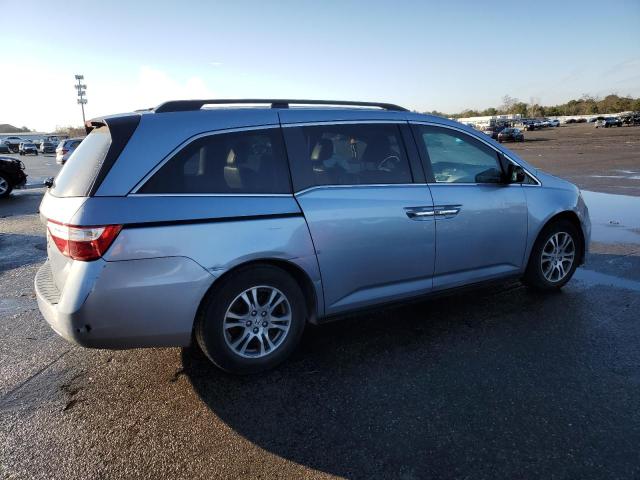 5FNRL5H69CB057209 - 2012 HONDA ODYSSEY EXL SILVER photo 3