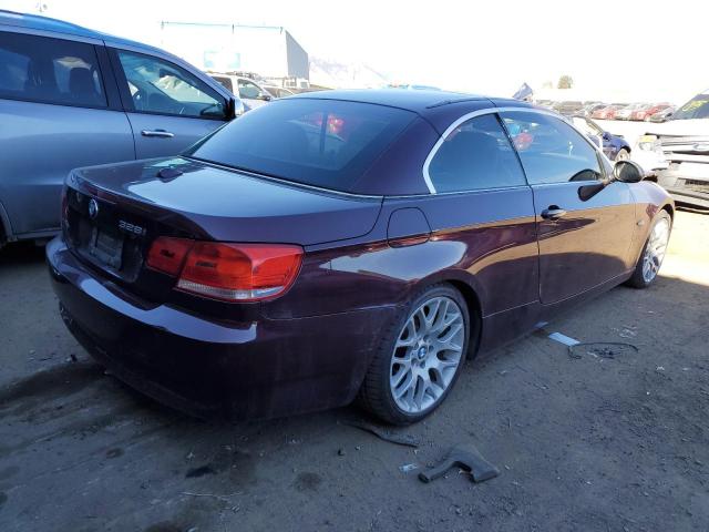 WBAWL13588PX19074 - 2008 BMW 328 I BURGUNDY photo 3