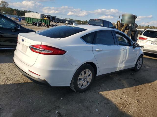 3FA6P0G73LR253087 - 2020 FORD FUSION S WHITE photo 3