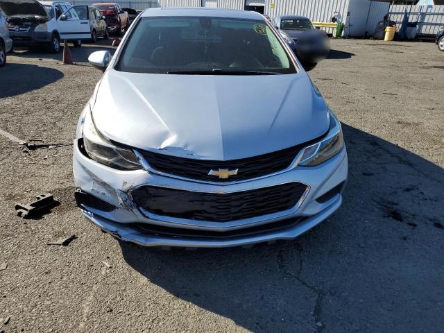 1G1BE5SM7H7131915 - 2017 CHEVROLET CRUZE LT SILVER photo 5