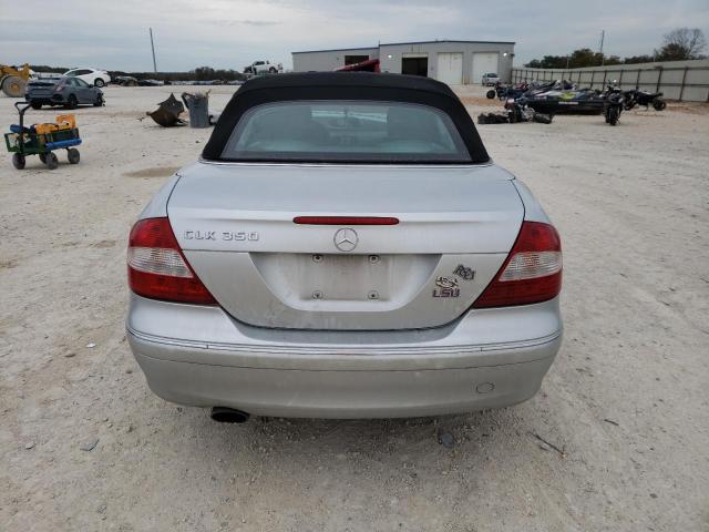 WDBTK56GX6T065100 - 2006 MERCEDES-BENZ CLK 350 SILVER photo 6