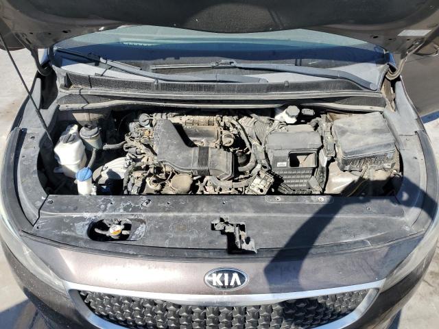 KNDMB5C17G6086783 - 2016 KIA SEDONA LX GRAY photo 12