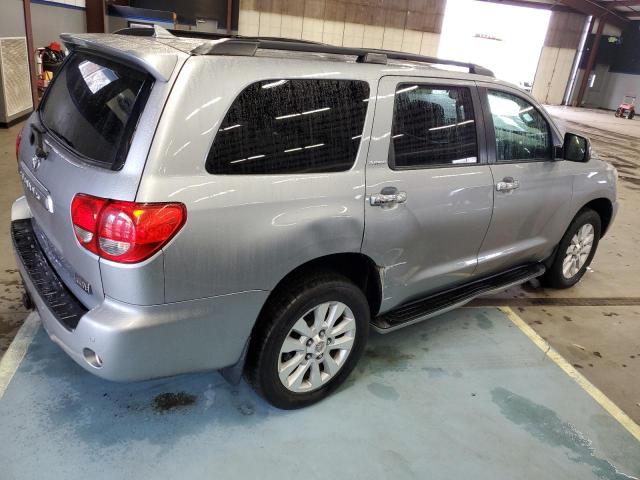 5TDDY5G12BS050324 - 2011 TOYOTA SEQUOIA PLATINUM SILVER photo 3