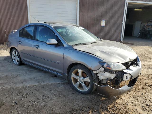 JM1BK123951254128 - 2005 MAZDA 3 S GRAY photo 4