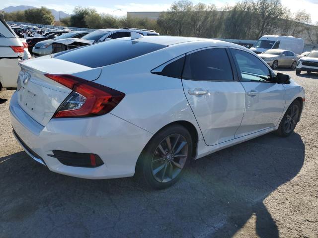 19XFC1F37LE014787 - 2020 HONDA CIVIC EX WHITE photo 3