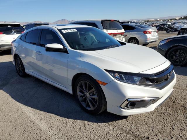 19XFC1F37LE014787 - 2020 HONDA CIVIC EX WHITE photo 4