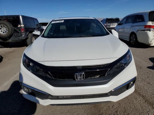 19XFC1F37LE014787 - 2020 HONDA CIVIC EX WHITE photo 5