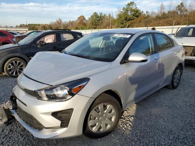 3KPA24AD4PE556515 - 2023 KIA RIO LX GRAY photo 1