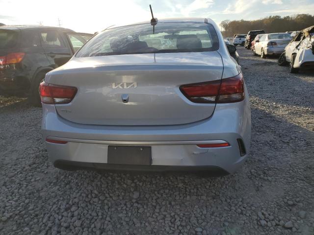 3KPA24AD4PE556515 - 2023 KIA RIO LX GRAY photo 6