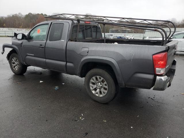 5TFSZ5AN5HX114603 - 2017 TOYOTA TACOMA ACCESS CAB ნაცრისფერი ფოტო 2