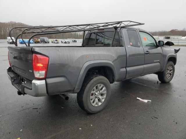 5TFSZ5AN5HX114603 - 2017 TOYOTA TACOMA ACCESS CAB ნაცრისფერი ფოტო 3