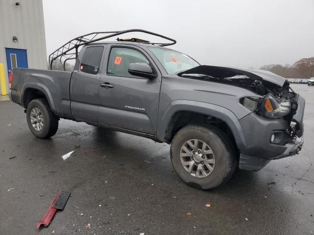 5TFSZ5AN5HX114603 - 2017 TOYOTA TACOMA ACCESS CAB ნაცრისფერი ფოტო 4