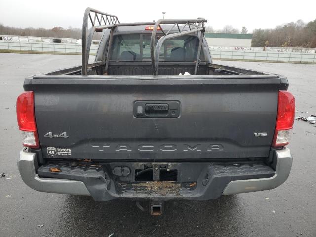 5TFSZ5AN5HX114603 - 2017 TOYOTA TACOMA ACCESS CAB ნაცრისფერი ფოტო 6