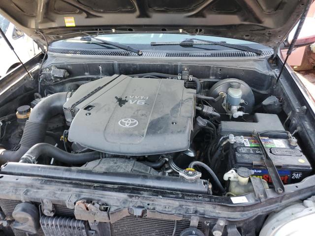 5TBRU34106S456594 - 2006 TOYOTA TUNDRA ACCESS CAB SR5 BLACK photo 11