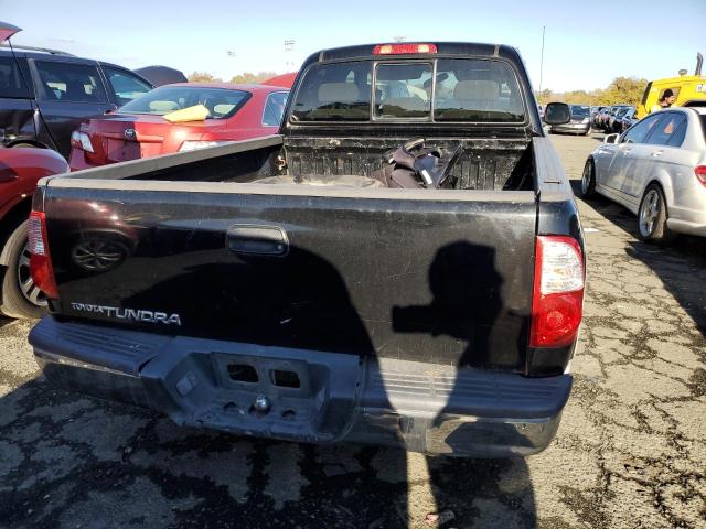 5TBRU34106S456594 - 2006 TOYOTA TUNDRA ACCESS CAB SR5 BLACK photo 6