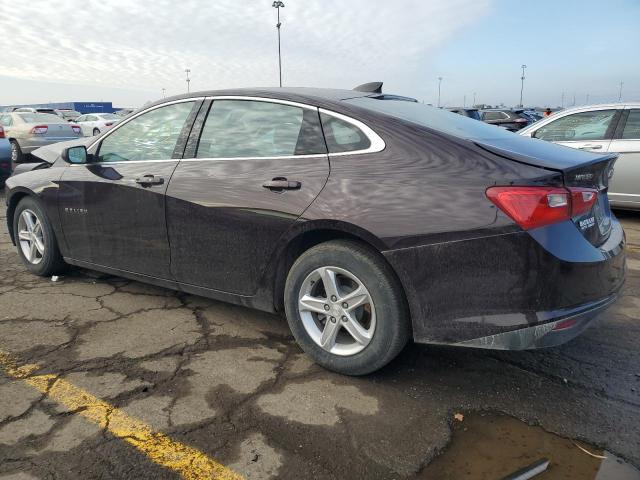 1G1ZB5ST7LF138084 - 2020 CHEVROLET MALIBU LS MAROON photo 2