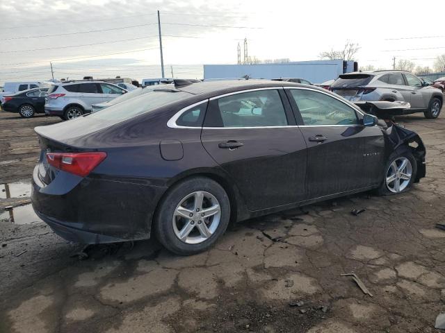 1G1ZB5ST7LF138084 - 2020 CHEVROLET MALIBU LS MAROON photo 3