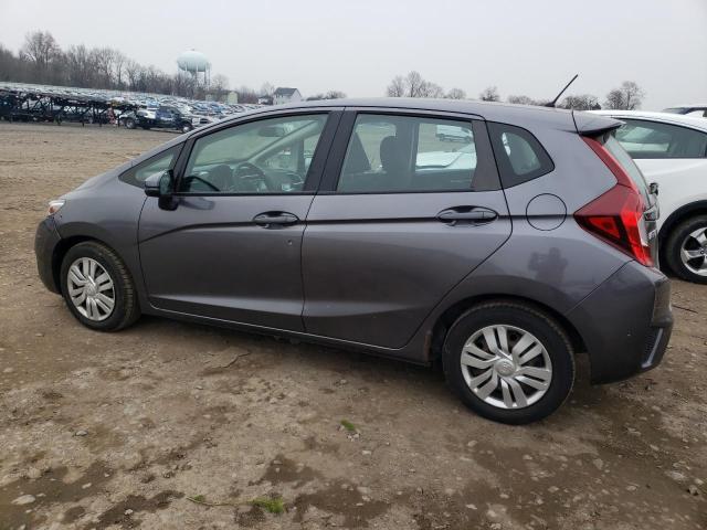 3HGGK5H56FM759135 - 2015 HONDA FIT LX GRAY photo 2