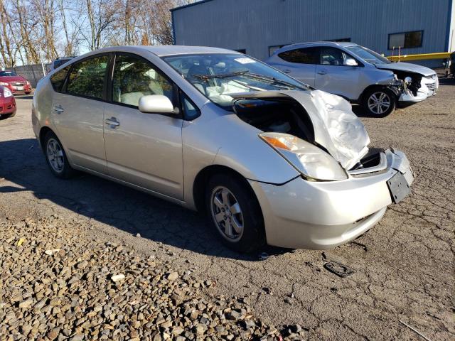 JTDKB22U057044447 - 2005 TOYOTA PRIUS SILVER photo 4