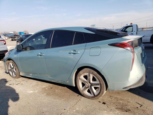 JTDKARFU8J3061973 - 2018 TOYOTA PRIUS TURQUOISE photo 2