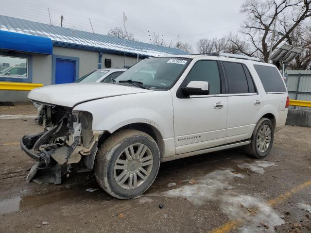 5LMJJ2J53BEJ07579 - 2011 LINCOLN NAVIGATOR WHITE photo 1