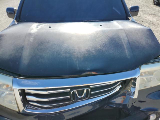 5FNYF3H49CB033448 - 2012 HONDA PILOT EX BLUE photo 12