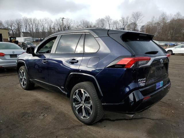 JTMFB3FV7ND079692 - 2022 TOYOTA RAV4 PRIME XSE BLUE photo 2