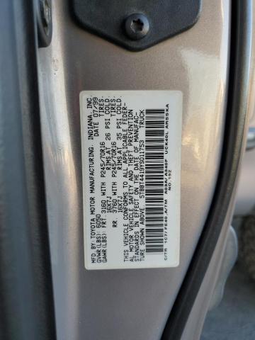 5TBBT4419YS011753 - 2000 TOYOTA TUNDRA ACCESS CAB ოქროსფერი ფოტო 13