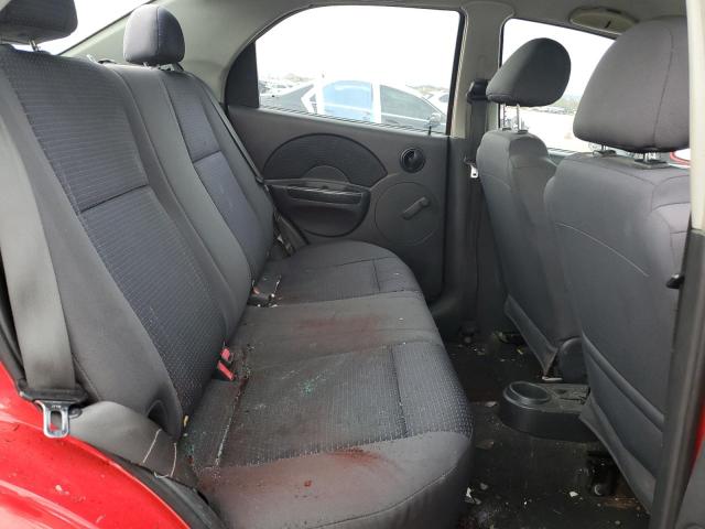 KL1TD56696B599513 - 2006 CHEVROLET AVEO BASE Qırmızı foto 10