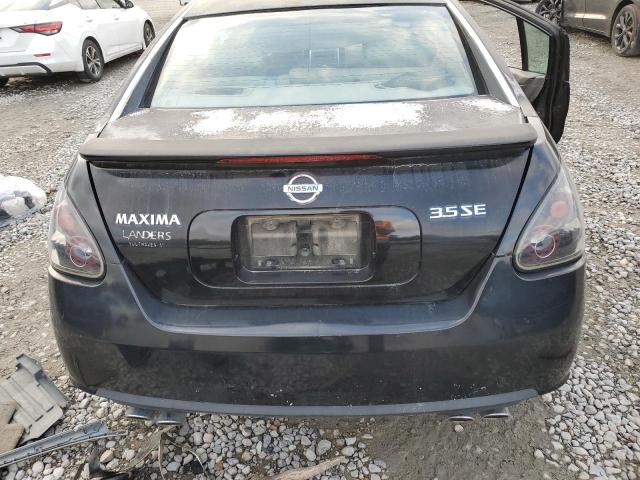 1N4BA41E28C807305 - 2008 NISSAN MAXIMA SE BLACK photo 6