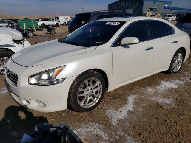 1N4AA5AP6DC829062 - 2013 NISSAN MAXIMA S WHITE photo 1