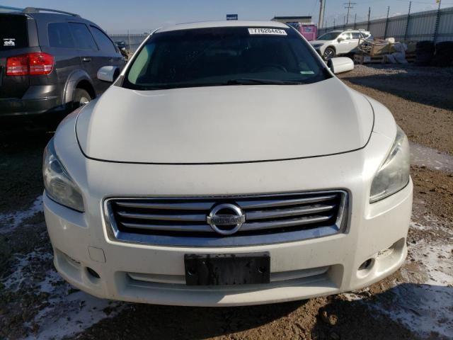 1N4AA5AP6DC829062 - 2013 NISSAN MAXIMA S WHITE photo 5