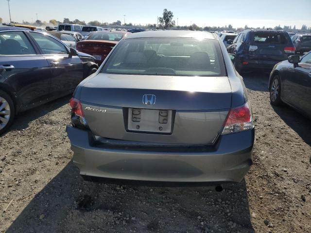 JHMCP26379C005695 - 2009 HONDA ACCORD LX GRAY photo 6