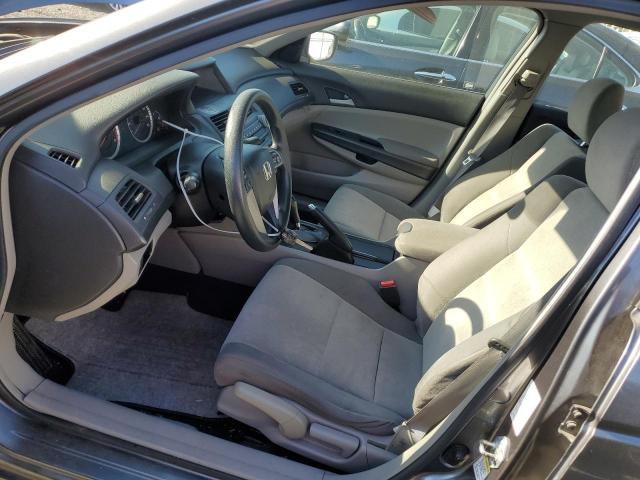 JHMCP26379C005695 - 2009 HONDA ACCORD LX GRAY photo 7