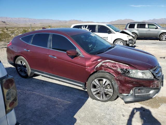 5J6TF2H56EL002987 - 2014 HONDA CROSSTOUR EXL ბურგუნდია ფოტო 4