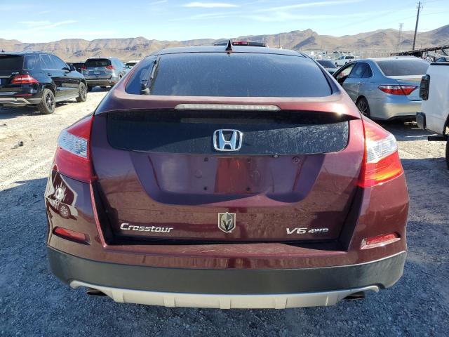 5J6TF2H56EL002987 - 2014 HONDA CROSSTOUR EXL ბურგუნდია ფოტო 6
