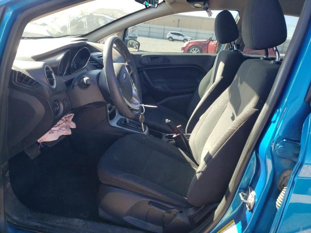 3FADP4BJ0HM144575 - 2017 FORD FIESTA SE BLUE photo 7