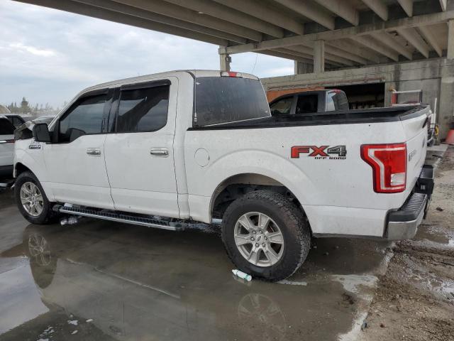 1FTEW1EF4HKE39029 - 2017 FORD F150 SUPERCREW WHITE photo 2