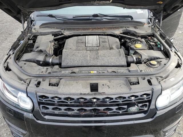 SALWV2TF6EA379541 - 2014 LAND ROVER RANGE ROVE AUTOBIOGRAPHY BLACK photo 11